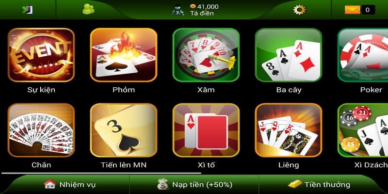 Các sản phẩm game bài hot bạn nên thử tại 69VN